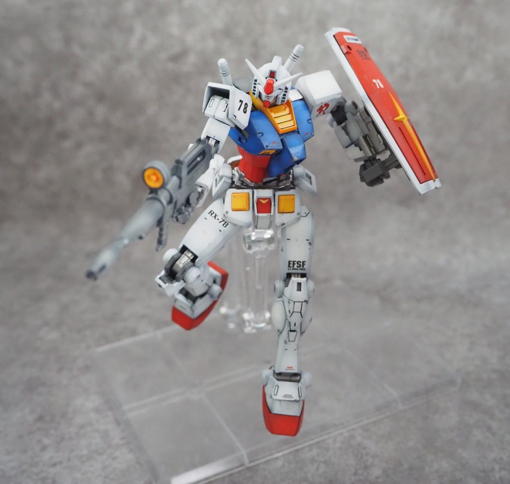 ライフルを構えて、シュート！！