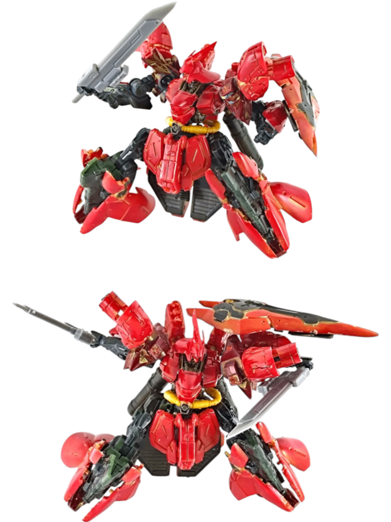 刀ガチャガチャ系の商品はどうしても武器セットが余ってしまうので使い道があるのは嬉しいところ。