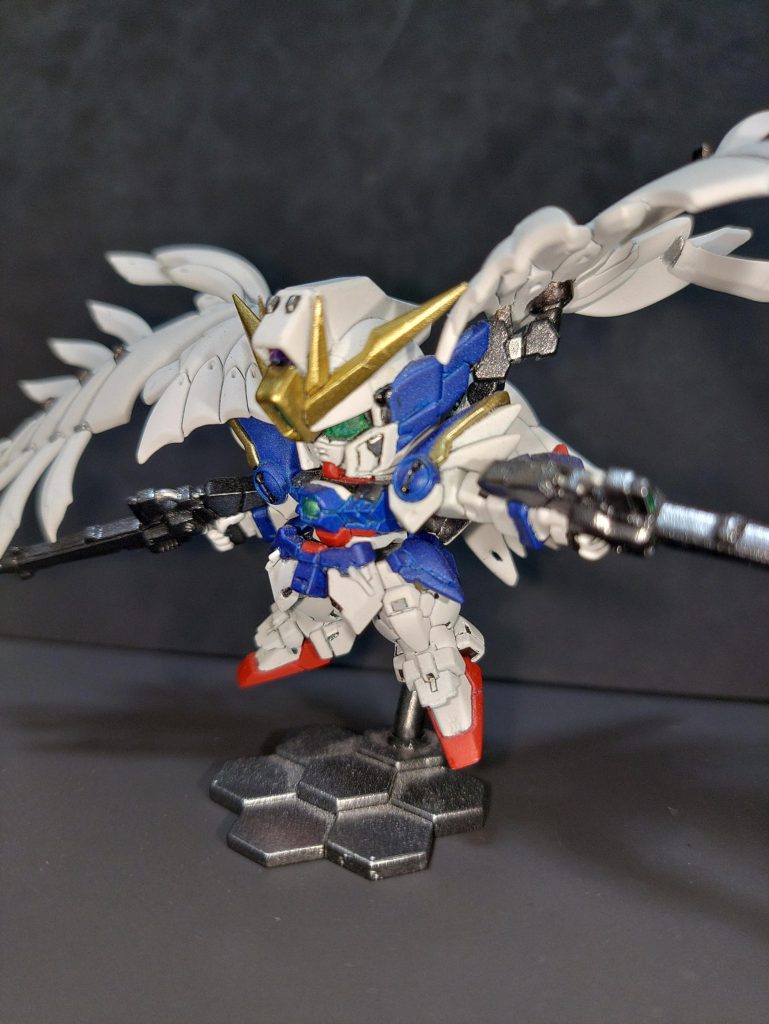 ウイングガンダムゼロ（EW） ガンダムスペリオルディファイン–2枚目/制作者：なんとなく