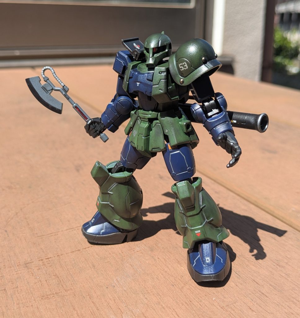 Gフレーム ザクⅠ–4枚目/制作者：サンタ