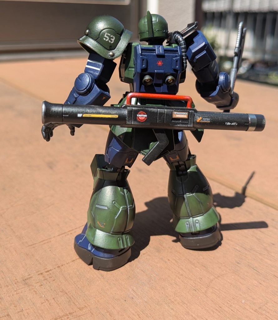 Gフレーム ザクⅠ–3枚目/制作者：サンタ