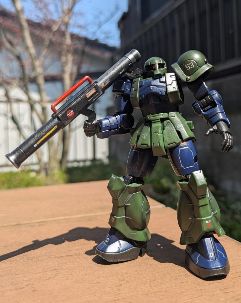 Gフレーム ザクⅠ–5枚目/制作者：サンタ