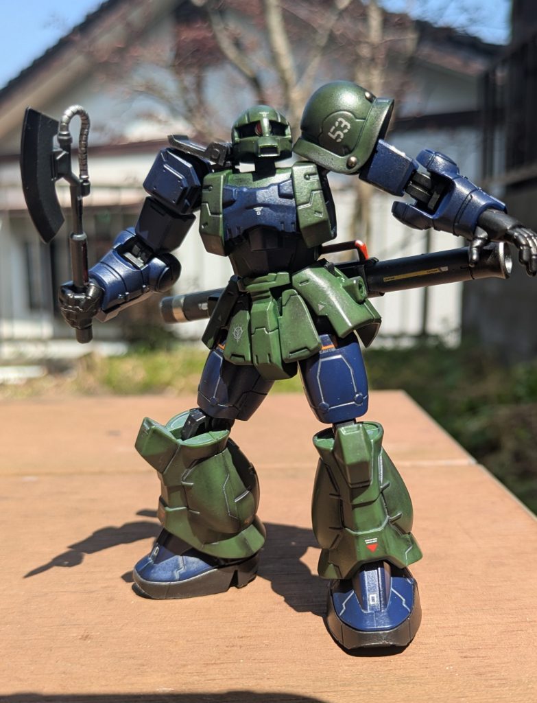 Gフレーム ザクⅠ–2枚目/制作者：サンタ