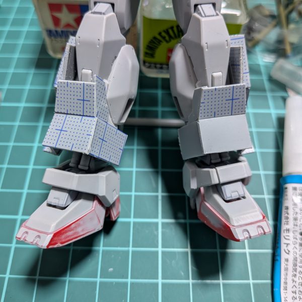 初めての投稿です。よろしくお願いします！マークIIの4機目が存在したらと言う脳内設定でフルマーマーっぽくプラ版で作ってる途中です😅（3枚目）