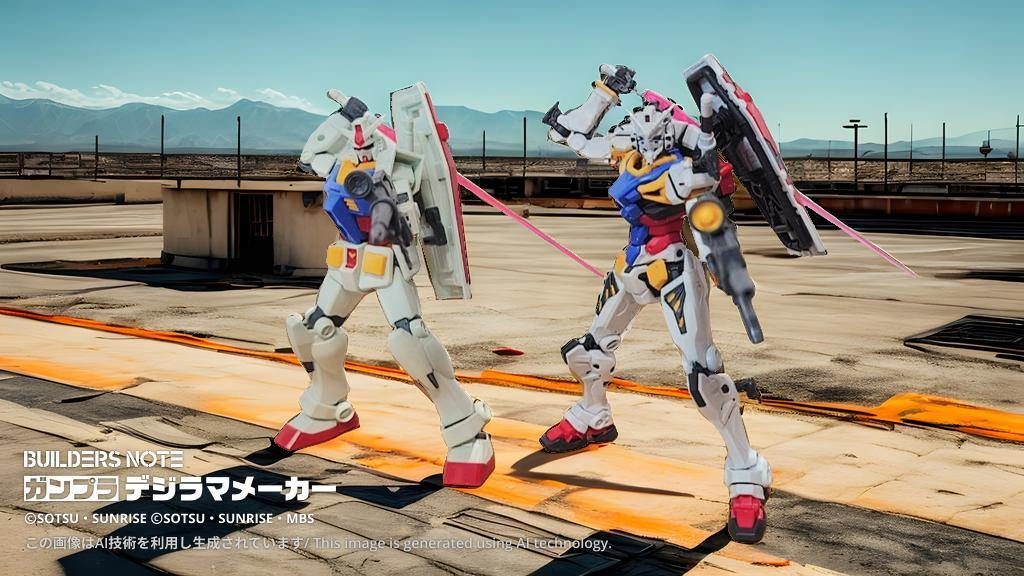 シールを使わないで最低限の部分塗装でのパチ組です