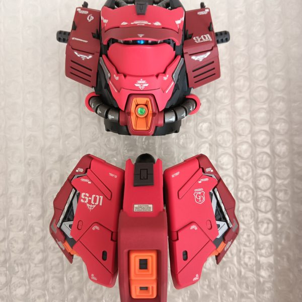 胴体と腰が完成しました。思いのほか早い進捗です。発色良く調色出来ました。（4枚目）