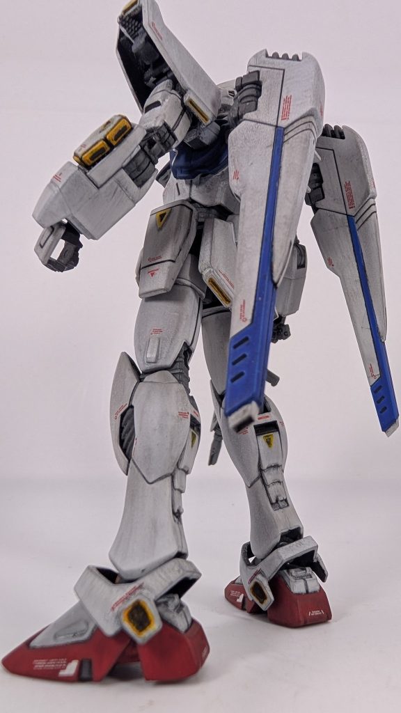 1stより後のガンダムタイプは塗り分け多いから嫌いなんです(zaku-kao4)（それは製作技術が無いから）
