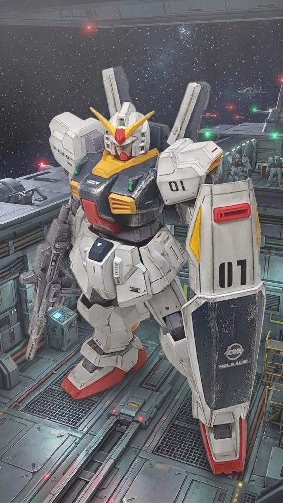 HGガンダムMk-Ⅱ–5枚目/制作者：stmy0922