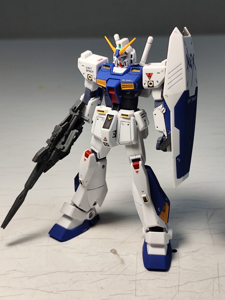 オリジナルのビームライフルはしれっとパワーアップ！