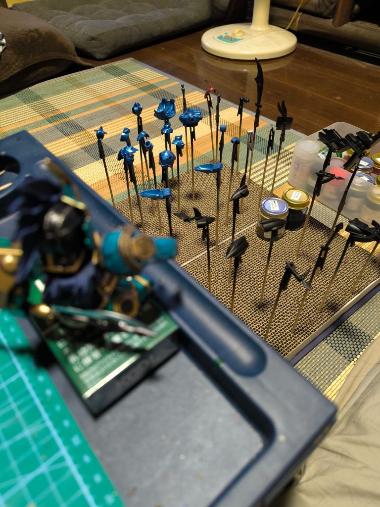 三国伝 甘寧ケンプファー 全塗装–2枚目/制作者：三匹のM