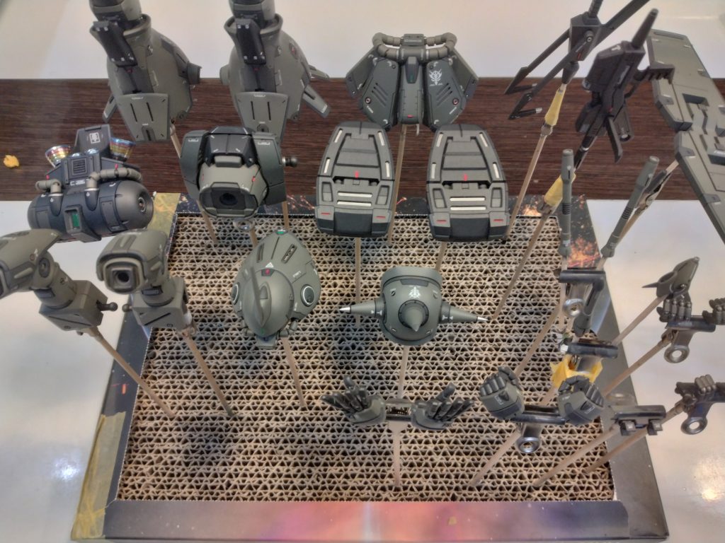 ＭＧ 1/100 マラサイ（ジオンVer.）【筆塗り全塗装】–9枚目/制作者：yuuchann