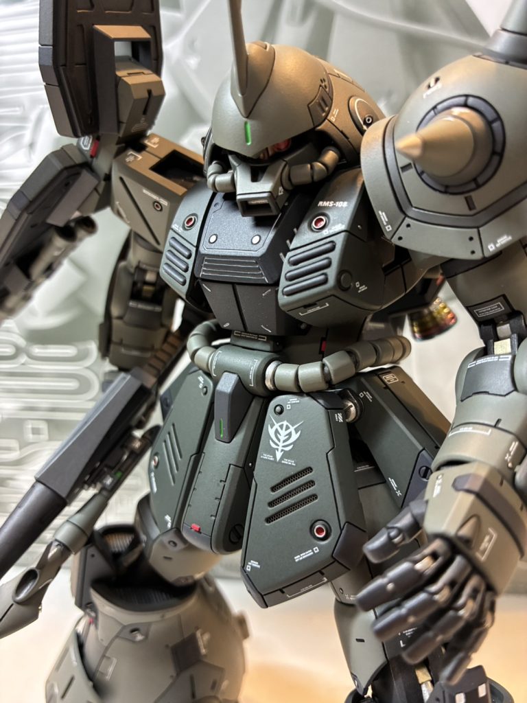ＭＧ 1/100 マラサイ（ジオンVer.）【筆塗り全塗装】–2枚目/制作者：yuuchann
