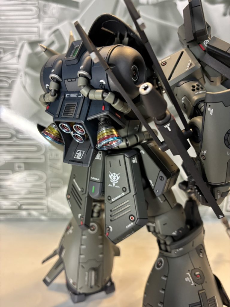 ＭＧ 1/100 マラサイ（ジオンVer.）【筆塗り全塗装】–7枚目/制作者：yuuchann