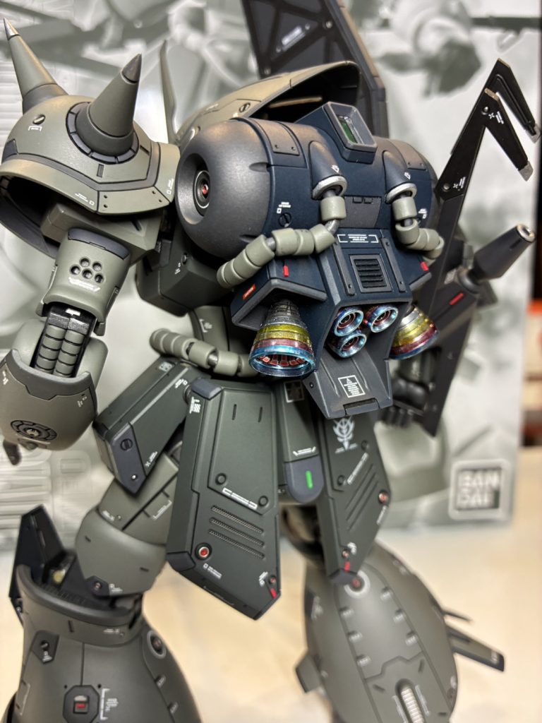 ＭＧ 1/100 マラサイ（ジオンVer.）【筆塗り全塗装】–9枚目/制作者：yuuchann
