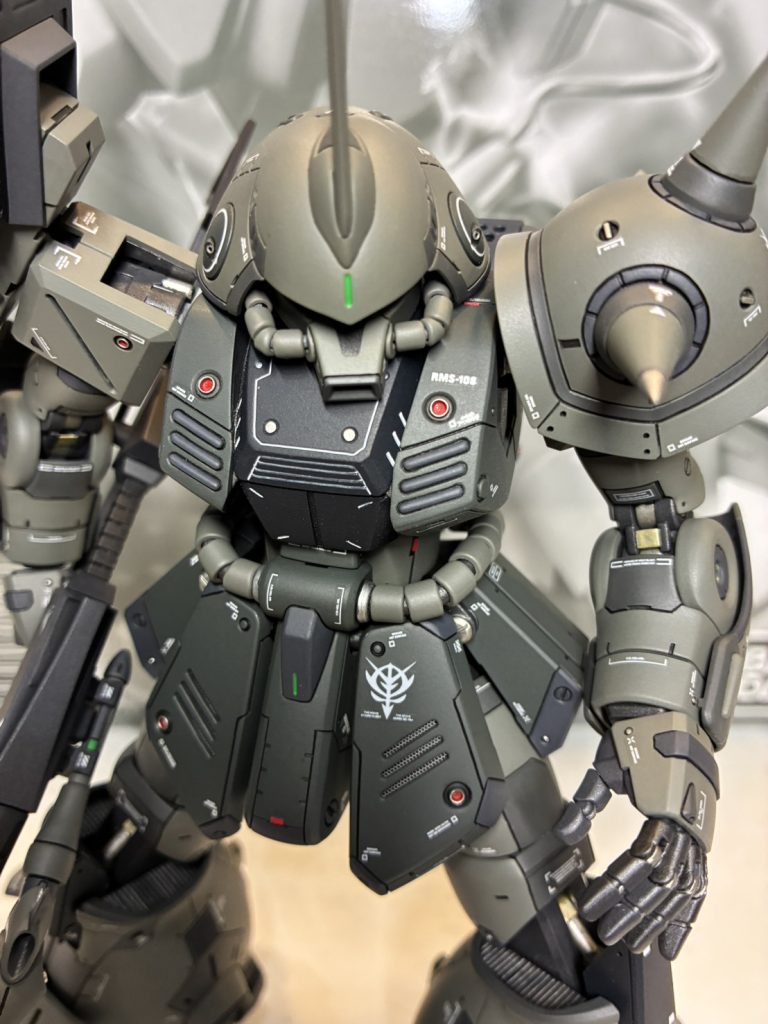 ＭＧ 1/100 マラサイ（ジオンVer.）【筆塗り全塗装】–8枚目/制作者：yuuchann