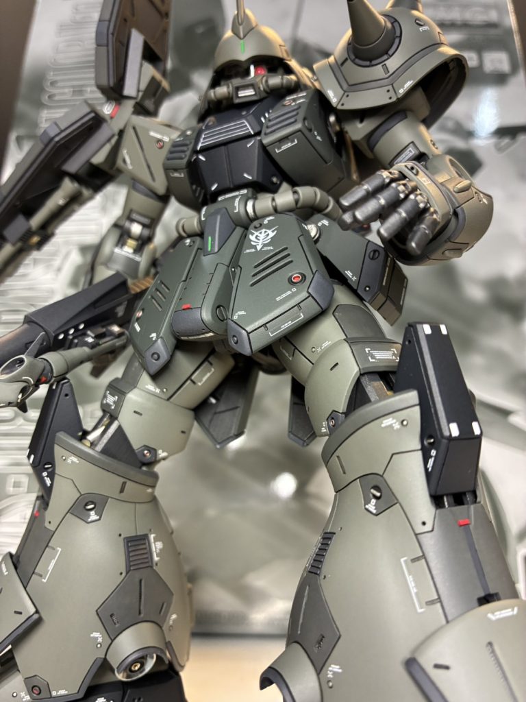 ＭＧ 1/100 マラサイ（ジオンVer.）【筆塗り全塗装】–6枚目/制作者：yuuchann