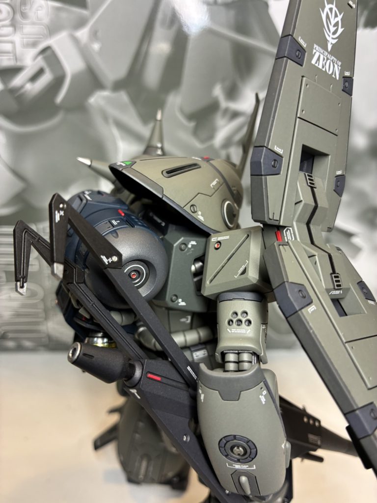 ＭＧ 1/100 マラサイ（ジオンVer.）【筆塗り全塗装】–8枚目/制作者：yuuchann