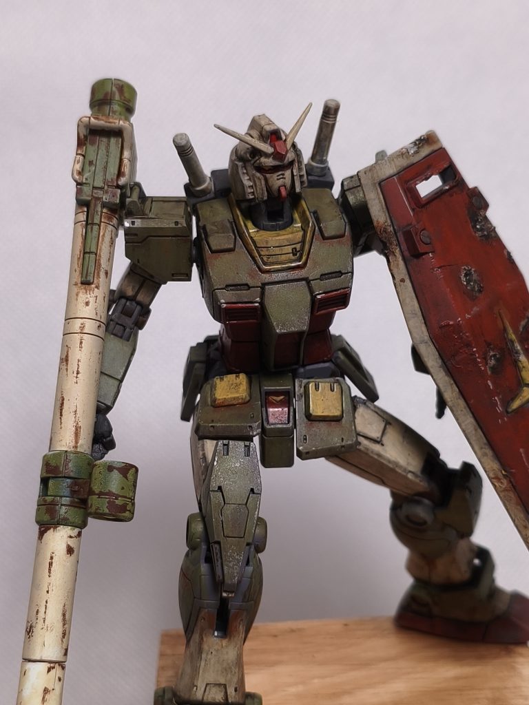 ウェザリング難しい。