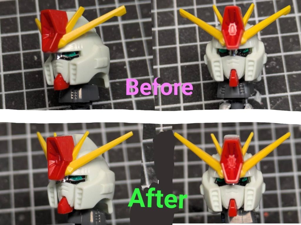 メガ粒子砲の移設作業