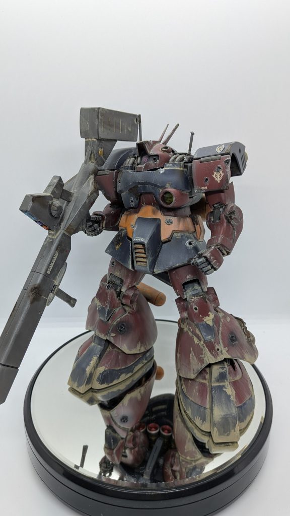 ビームバズーカ装備可動域の問題で、正直持ちづらいです。