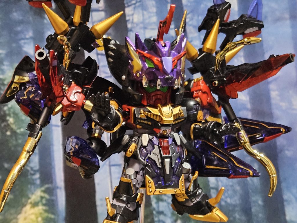 大将軍にはキャノン砲マントに付属するビットからもビーム砲撃可能