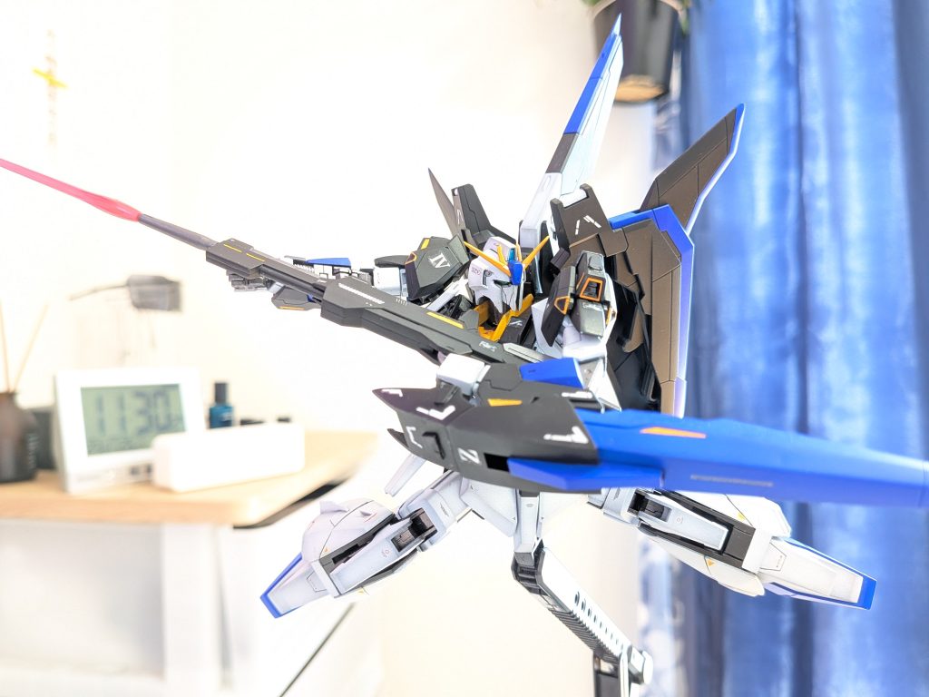 ロングビームサーベル構え