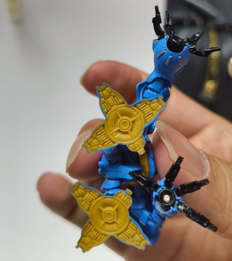狂気の足裏ディテール。見せる機会がないため作業は手抜きました！
