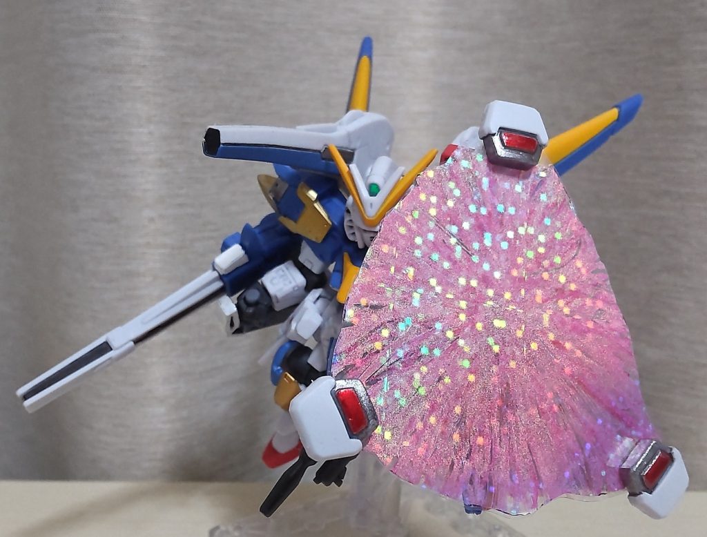 百均のトレカスリーブをそれっぽい形に切り出し、ガンマカや油性ペンでビームっぽい色味にしました。以上です。最後までご覧頂きありがとうございました。