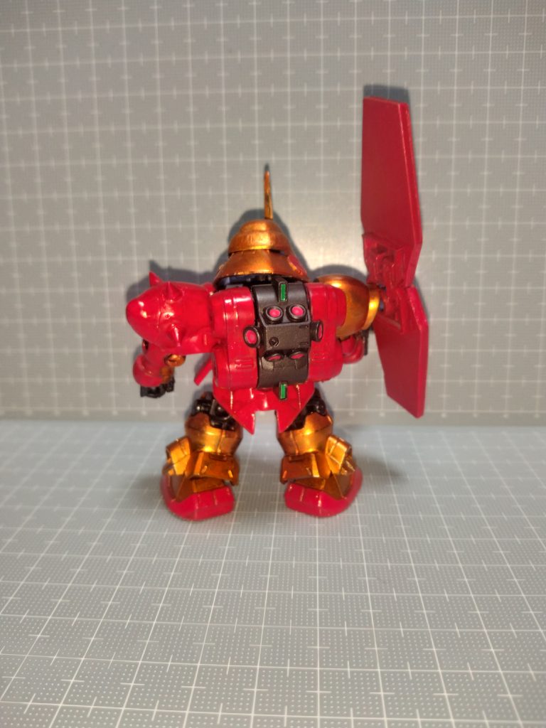 バックパックやライフルはギラ・ドーガのままですので、やはりこちらもマラサイ（風）ですね…(gundam-kao9)