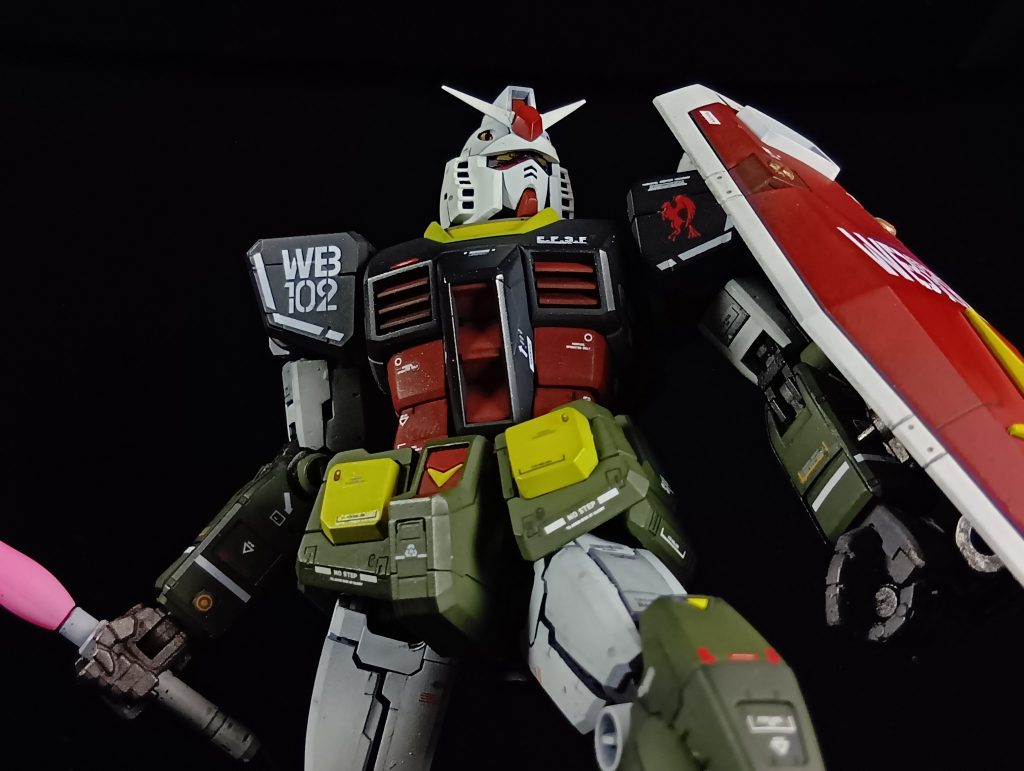 真下から撮ったリアルタイプガンダム。お気に入り一枚です。(zaku-kao6)