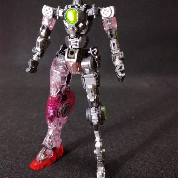 RGダブルオークアンタ製作中