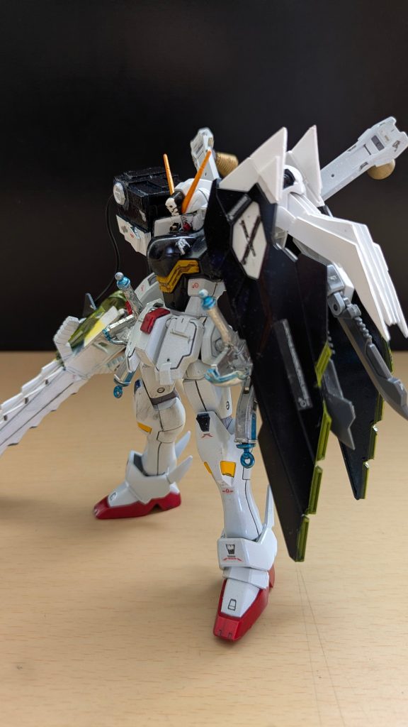 塗装ミスを隠すために斜めから撮っています(； ･`ω･´)