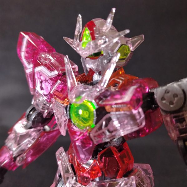 RGダブルオークアンタ製作中