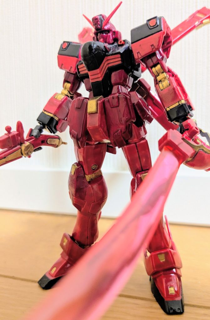 マントを外してあおりで１枚。マゼンタ部分が多少わかりやすくなっているかと思います。