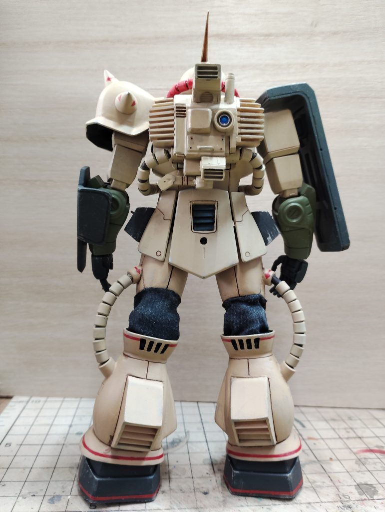 レストア後　肩パーツ直しました