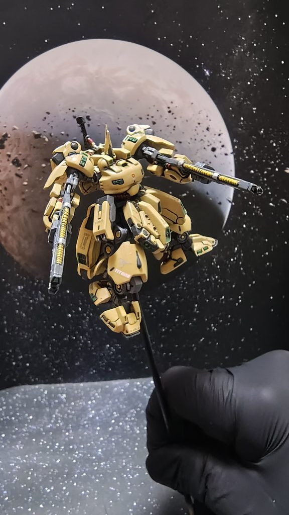 ジ・オのポージングはむずい(zaku-kao4)