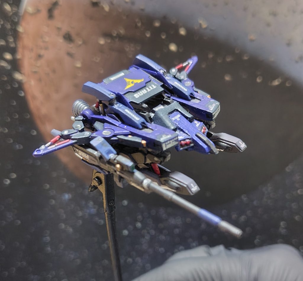 【アーティファクト】ガンダムマークⅡ　&　Gディフェンサー（ティターンズカラー）–9枚目/制作者：camarotto　カマロット