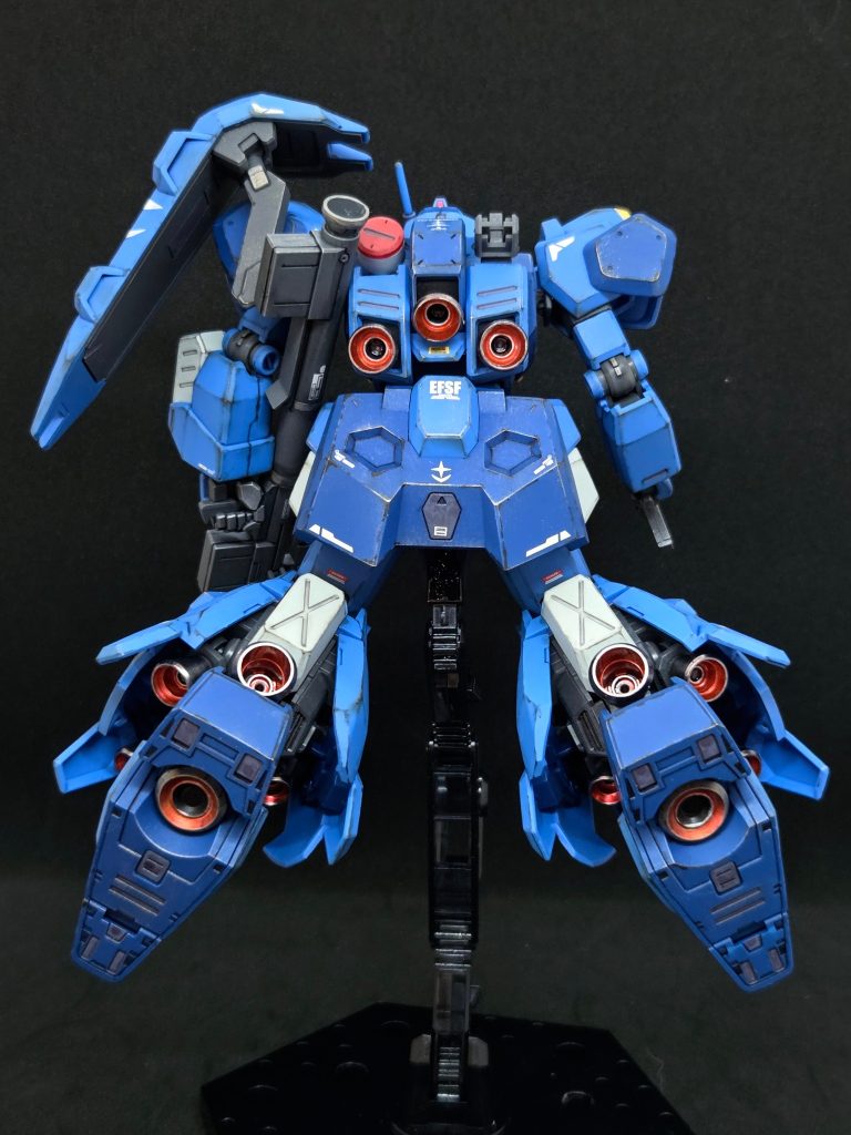 機動力バッチリ～！！！&nbsp;このキットは可動域にも優れており、ポージングも楽しめました♬