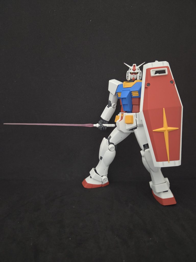 ビームサーベル構え