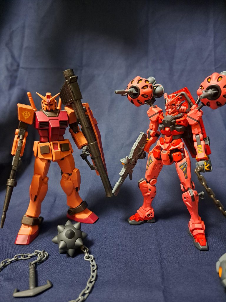 キャスバル専用と並べて