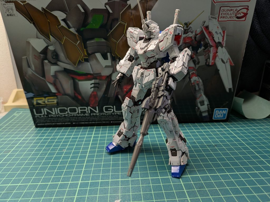 RGユニコーンガンダム–2枚目/制作者：おかじぃ