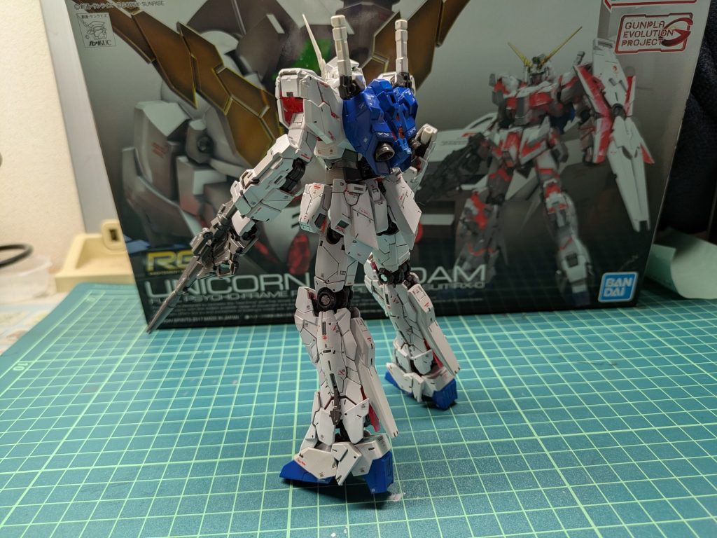 RGユニコーンガンダム–3枚目/制作者：おかじぃ