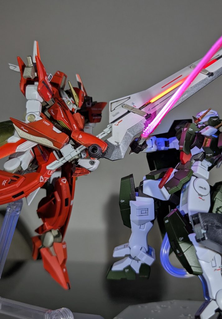 最後にデュナメスとの一騎打ち当時リアルタイムで見ていた世代でここの戦闘は印象に残り過ぎてますね皆様はダブルオーだと何が印象に残ってるのがあればコメントで教えて貰えると嬉しいです！最後まで見て頂きありがとうございます！次回は何を投稿するか、考えときます！