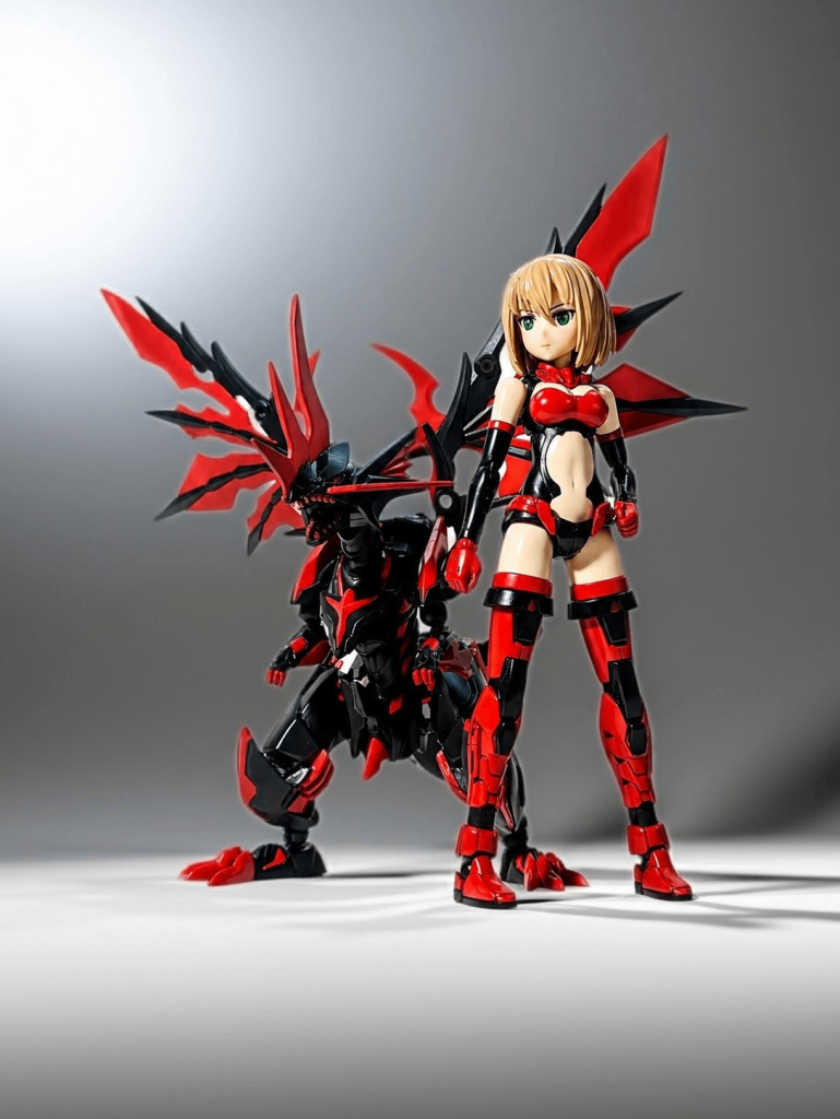 相棒の30MSティアーシャと一緒に（ドラゴンがメインです）カラーを揃えました