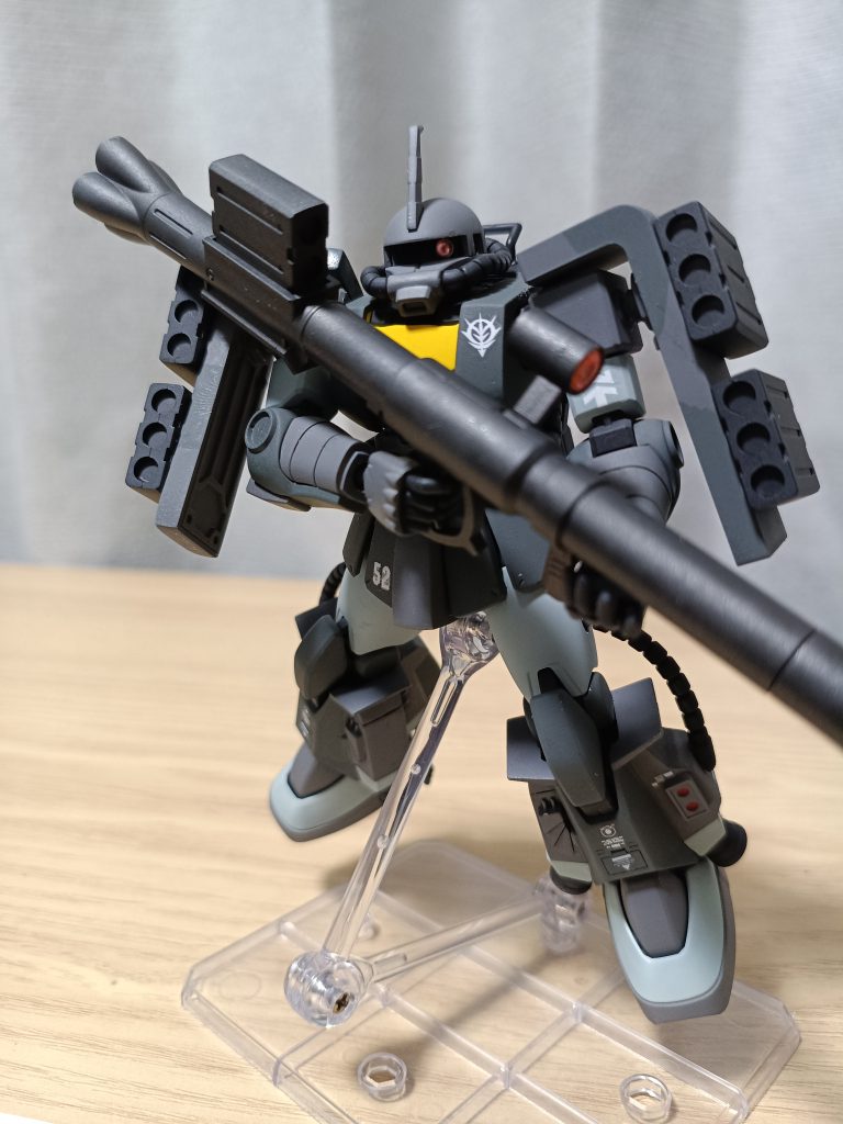 せっかくなのでオリジンのガイア機のように弾薬をシールドに配置これで敵機MSを撃破しまくった的な想像よく弾薬をこんなとこに付けてたら被弾した時にヤバいだろとか言われますが、そこは高機動を活かして回避してたということで