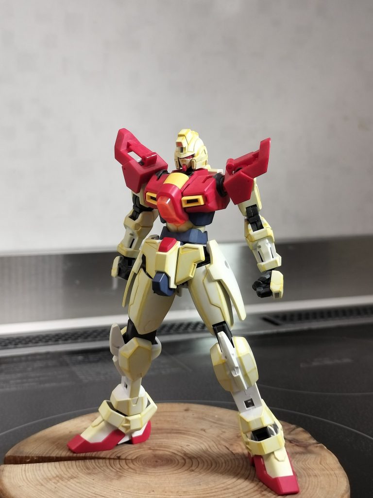 作品名：HGトライバーニングガンダム<p>おはようございます トライバーニングガンダム 炎🔥エフェクトバージョン製作中🫡</p>
