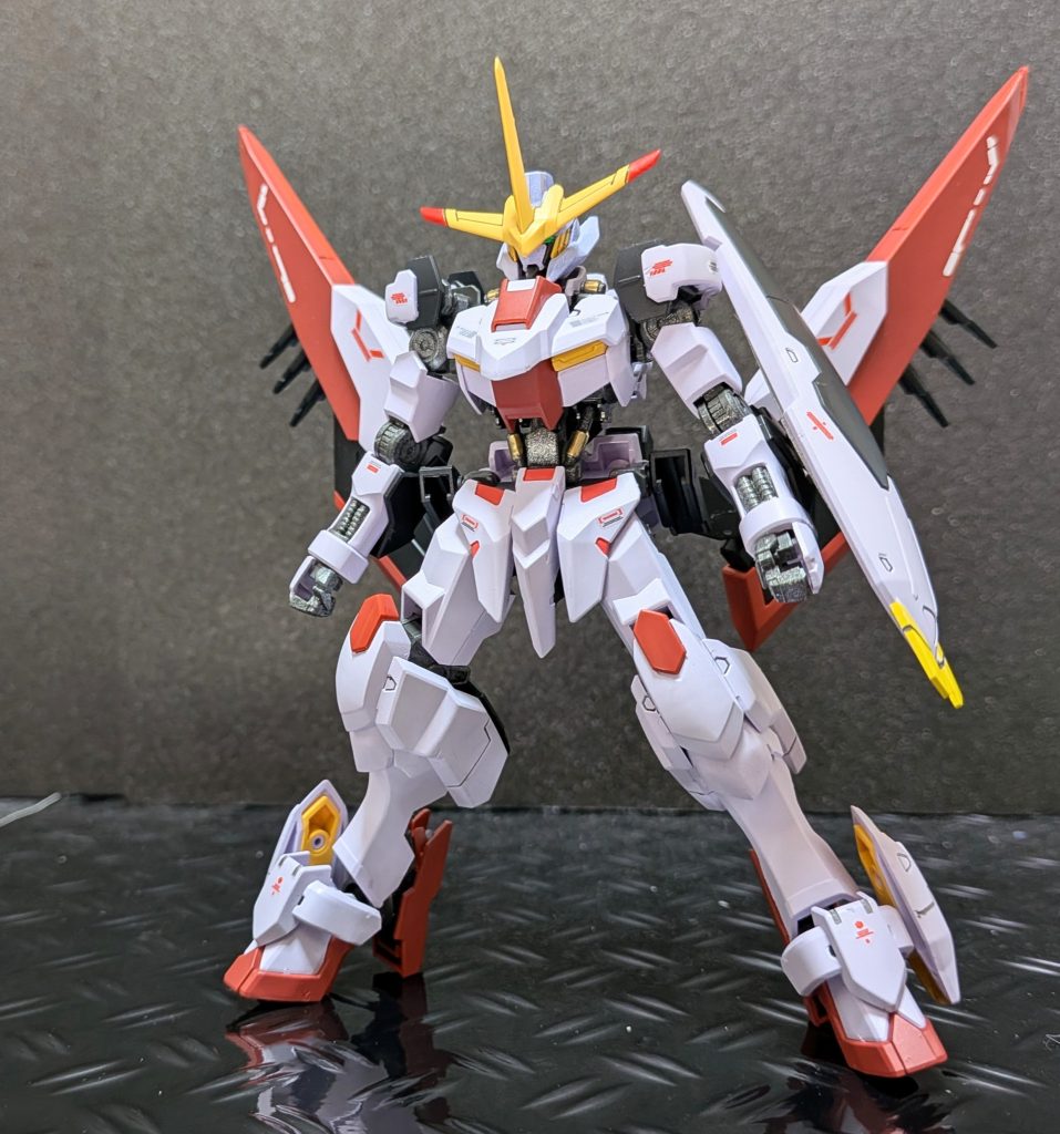 ガンダム端白星　第2形態–5枚目/制作者：@Ymarl1