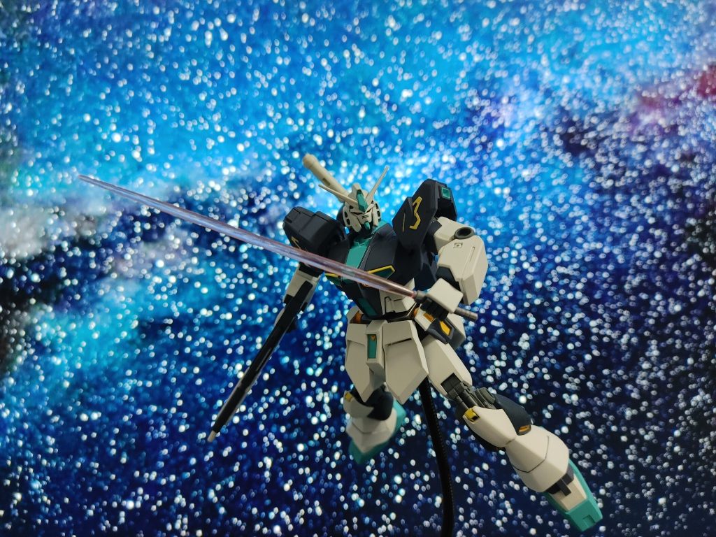 本来はサジャビとの対峙シーンを望んでいましたが、サジャビのエフェクトパーツを失くしたため、単独ショットです。