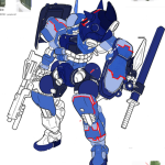 今回のオリジナルギラドーガの配色は情報量増やしたくてスジ彫りのラインで塗り分けし[…]