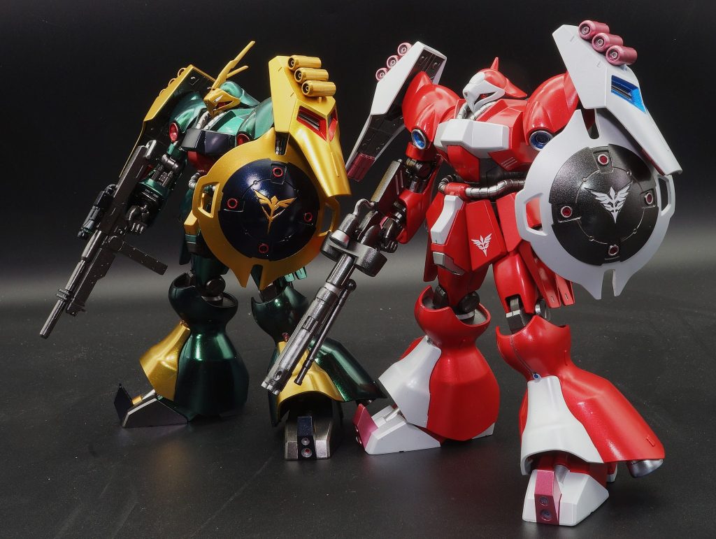 HGUC 1/144 ヤクト・ドーガ(クェス・エア専用機)　全塗装–5枚目/制作者：あるむ